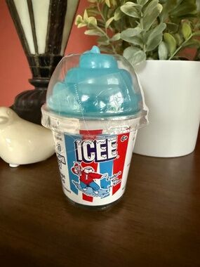 VIRAL Stress Relief Sensory Fidget Squishy Soft ICEE Scented Squeeze Toy BLUE